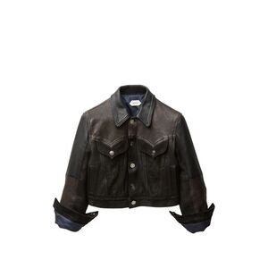 Versace Women Leather Jacket